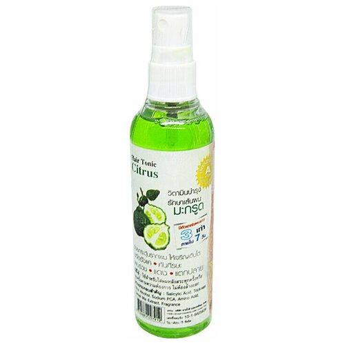 Genive Тоник против перхоти и для роста волос с бергамотом Genive Hair Tonic Citrus 50 мл