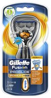 Бритвенный станок Gillette Fusion Power Flexball сменные лезвия: 1 шт.