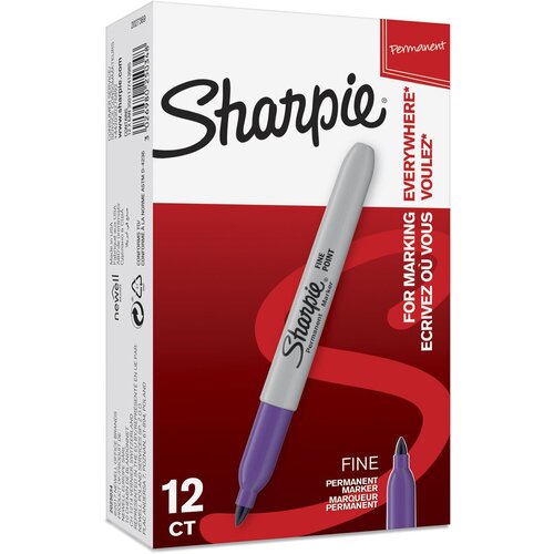 Маркер перманентный Paper Mate Fine 2025034 Sharpie фиолетовый