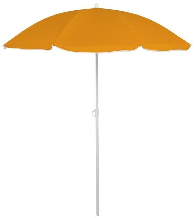 Пляжный зонт «Классика» (диаметр 160 см), разноцветный