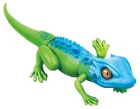 Интерактивная игрушка робот ZURU РобоЯщерица зеленый/голубой