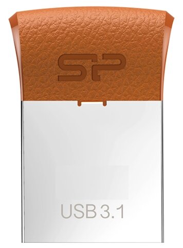 Silicon Power Флеш Диск Silicon Power 16Gb J35 SP016GBUF3J35V1E USB3.1 серебристый/коричневый