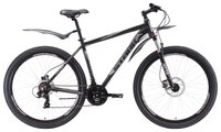 Горный (MTB) велосипед STARK Hunter 29.2 HD (2018) тёмно-серый/чёрный/серый 20" (требует финальной с