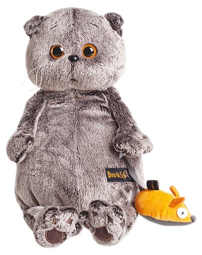 Мягкая игрушка Basik&Co Кот Басик и мышка