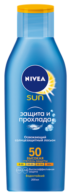 NIVEA Nivea Sun освежающий солнцезащитный лосьон Защита и прохлада