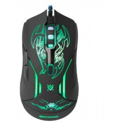 Мышь проводная Defender GM-250L Bionic оптическая цвет чёрный 127500₽