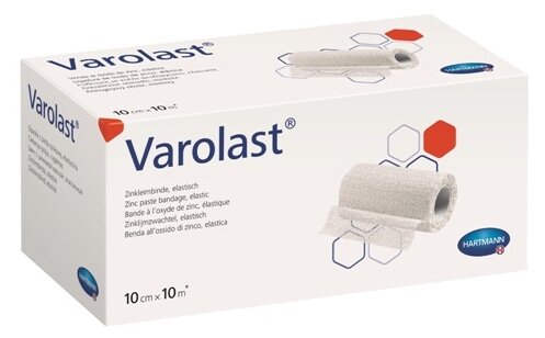 фото Бинт эластичный с цинковой массой Hartmann Вароласт (10 м х 10 см)