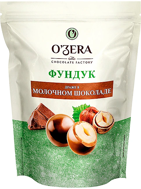 «OZera» драже Фундук в молочном шоколаде 150 г KDV
