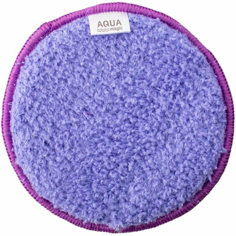 Диск Инволвер для уборки малодоступных мест AQUAmagic Ultra, диаметр 12 см, фиолетовый