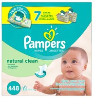 Влажные салфетки Pampers Natural Clean 20 шт.