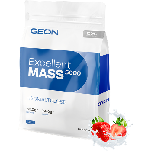 Протеин GEON Excellent Whey, 920 гр., клубника протеин geon excellent whey 920 гр банан