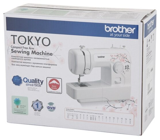 Швейная машина Brother Tokyo, белый - фотография № 5