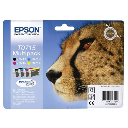 Комплект картриджей Epson C13T07154010, многоцветный