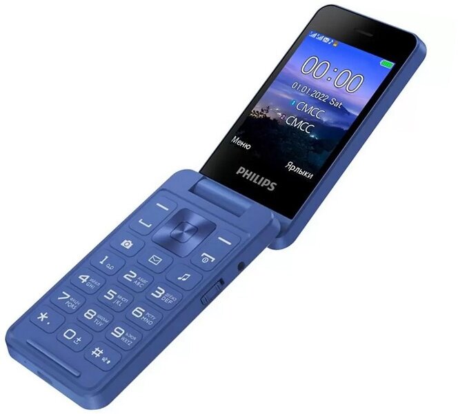 Сотовый телефон Philips Xenium E2602 Blue