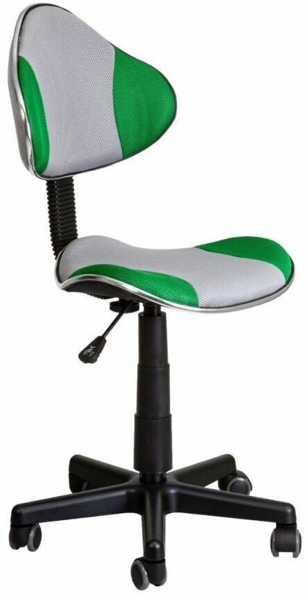 Кресло поворотное Miami, зеленый + серый, сетка