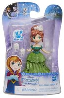 Кукла Hasbro Холодное сердце Маленькое королевство Анна в зеленом, 9 см, C0456
