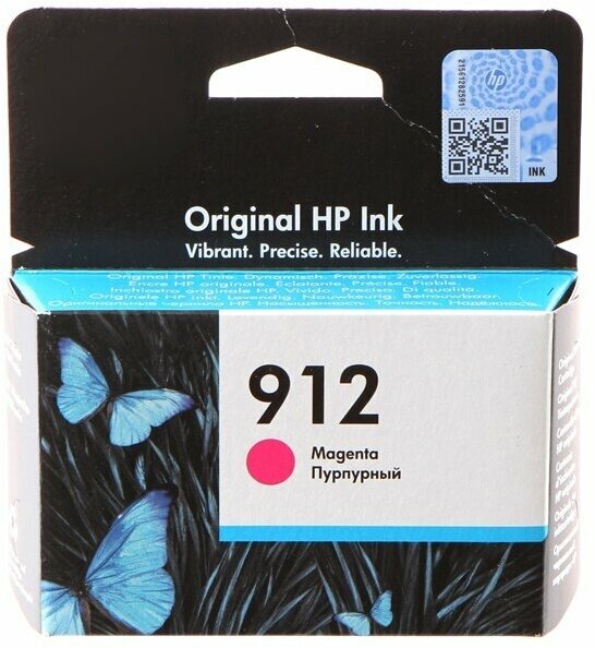 Картридж HP 912 Magenta 3YL78AE для OfficeJet 8013/8025