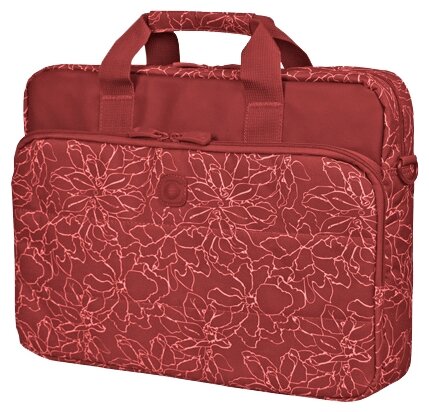 Сумка для ноутбука 15.6" Continent red (CC-032 Redprints)