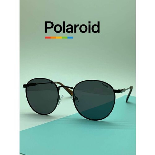 солнцезащитные очки polaroid коричневый Солнцезащитные очки Polaroid, черный