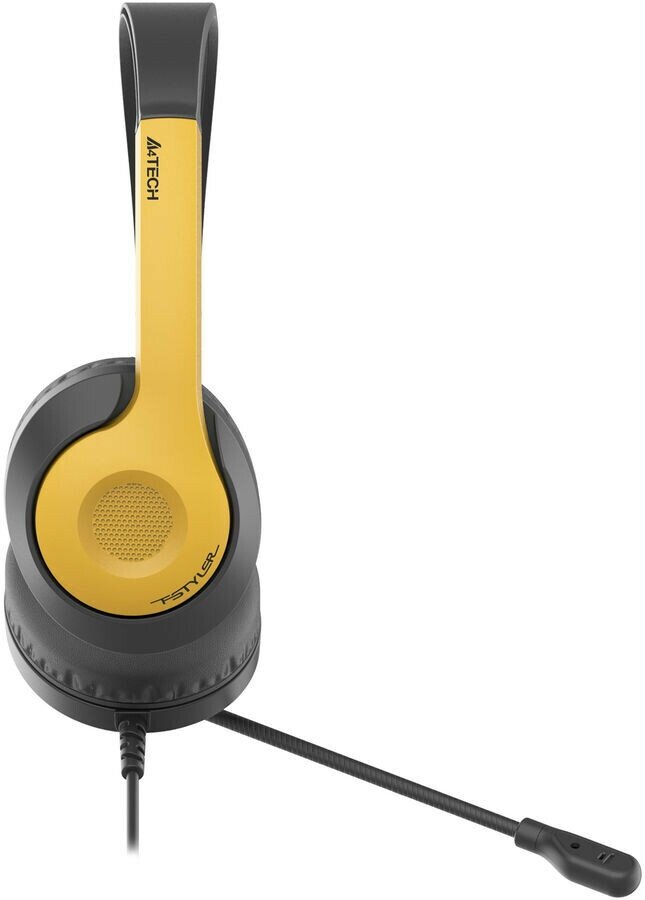 Компьютерная гарнитура A4Tech Fstyler FH100U желтый/черный (Bumblebee) — фото 1