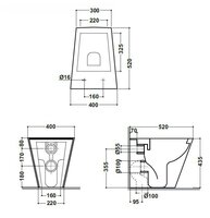 Унитаз Olympia Crystal 03KR011