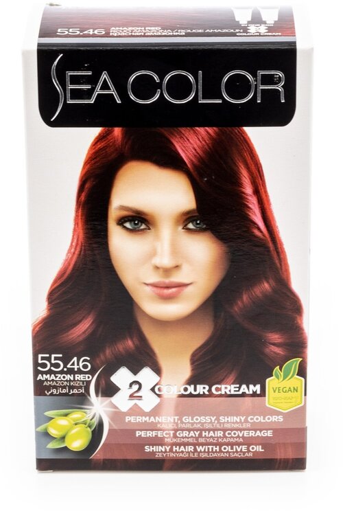 SEA COLOR № 55.46 Красная амазонка Краска для волос