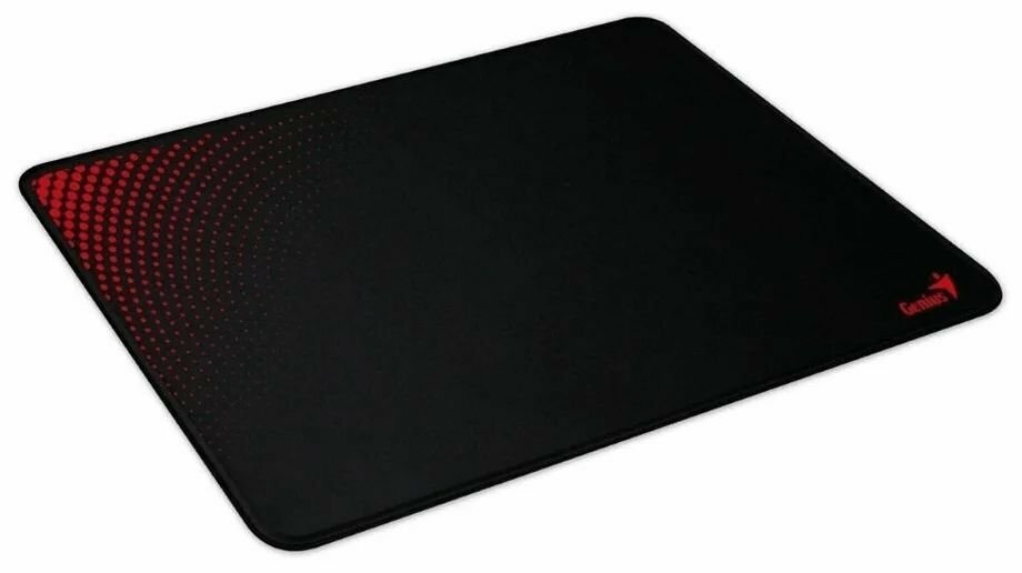 Коврик для мыши Genius G-Pad 500S. Нескользящая резиновая основа с микротекстурированной гладкой поверхностью. Размер: 450 x 400 x 3 мм. Цвет: черный