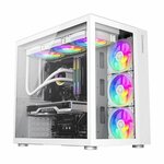 Корпус для пк игровой, Gamemax Infinity, midi tower, белый, atx, micro atx, matx, mini itx - изображение