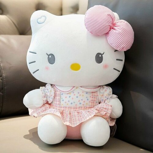 Мягкая игрушка Хэллоу Китти (Hello Kitty) в юбке 30 см мягкая игрушка хэллоу китти hello kitty в юбке 30 см