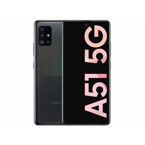 Глянцевая Гидрогелевая пленка на Samsung Galaxy A51 5G/Самсунг Галакси A51 5 Джи, 1шт