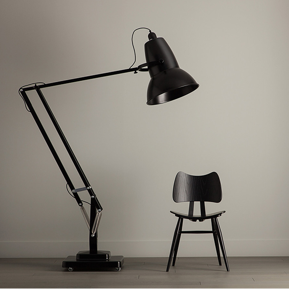 Винтажный торшер в стиле Giant 1227 Floor by Anglepoise (Черный)