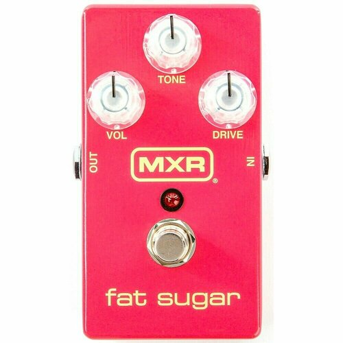 M94SE MXR Fat Sugar Drive Педаль эффектов, Dunlop педаль эффектов dunlop m294 mxr sugar drive