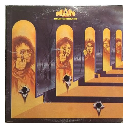 старый винил mca records tygers of pan tang the cage lp used Старый винил, MCA Records, MAN - The Welsh Connection (LP , Used)