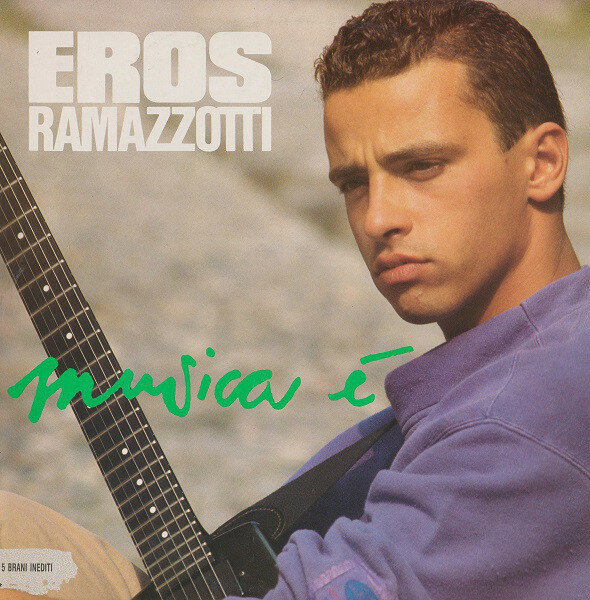 Eros Ramazzotti 'Musica E' LP/1988/Pop/Greece/Nmint