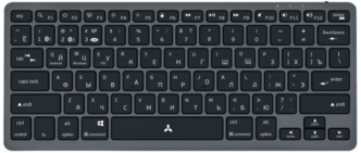Клавиатура Accesstyle K204-ORBBA Dark Gray