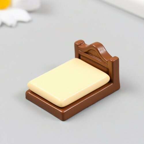 Декор для творчества полистоун Кровать 45х33 см 305₽