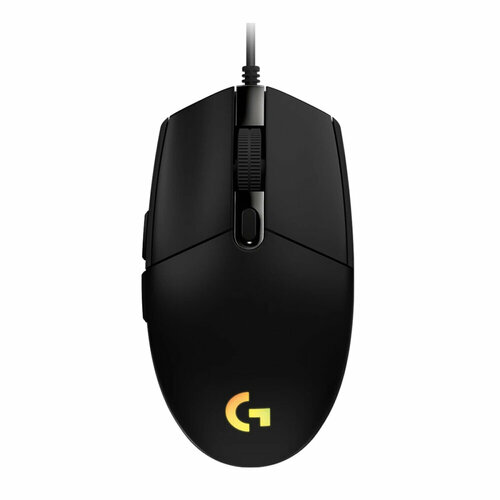 Мышь игровая Logitech G102 LIGHTSYNC Black черная оптическая 200-8000dpi 21м USB 20 6 программируемых кнопок RGB подсветка под обе руки 263400₽