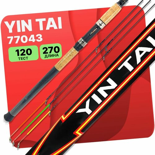 удилище yin tai штекерное 3 х частное 3 6м 40 120г Удилище YIN TAI штекерное 3-х частное 270см 40-120г