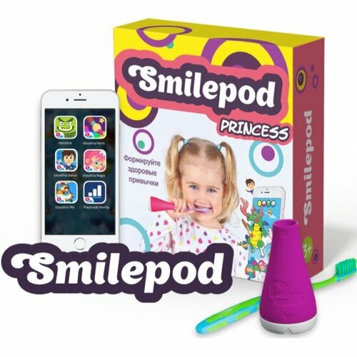 Обучающий набор для чистки зубов Smilepod Игрозуб Princess 371000₽