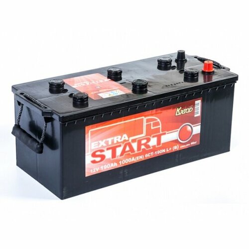 Аккумулятор Extra Start 6СТ-190N L+ (B), 513x223x223, обратная полярность, 190 Ач