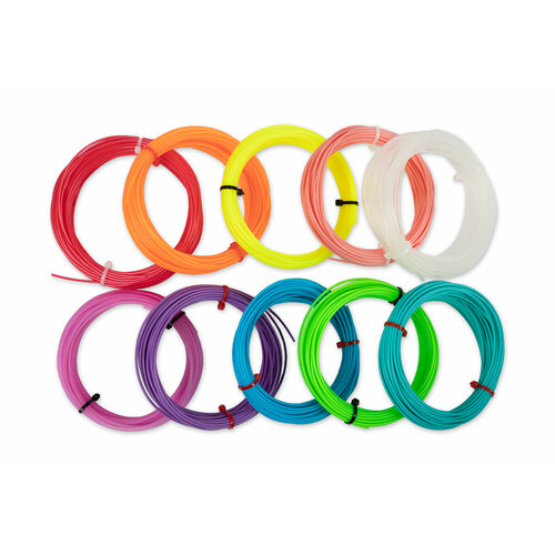 Поделкин Робокрафтика Набор PLA пластика для 3D ручки RBC-PLA-02 10 шт 01 матовый 2336₽