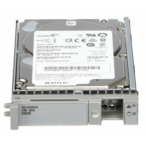 Жесткий диск Cisco 9WE066-175 300Gb SAS 25 HDD 4376000₽