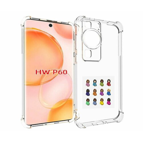 Чехол MyPads Drake - Certified Lover Boy для Huawei P60 задняя-панель-накладка-бампер