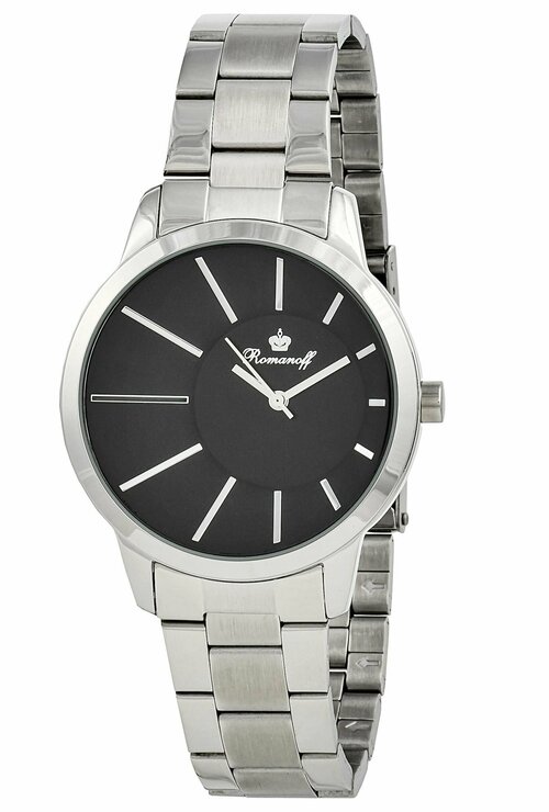Наручные часы Romanoff 7056G3, черный, серебряный