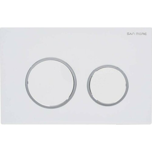 Кнопка смыва San More Silvia SMB971902 белый 1900₽