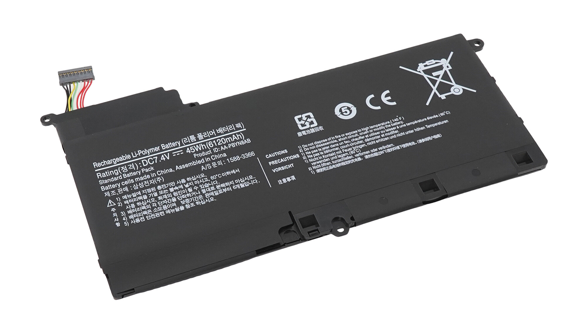 Аккумулятор AA-PBYN8AB, AA-PLYN8AB для Samsung NP530U4B, 530U4C, 535U4C (6120mAh)