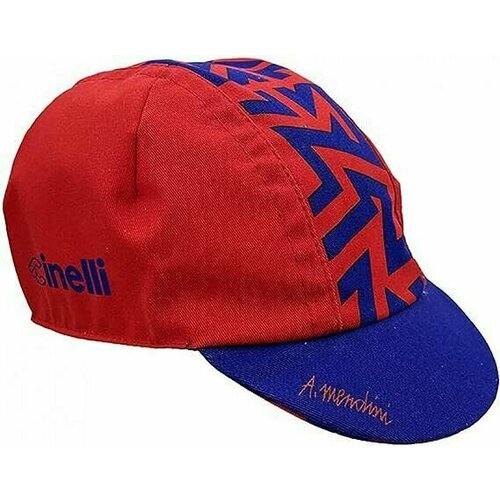 фото Кепка cinelli бейсболка cinelli stilema fulvia mendini red/blue, размер onesize, синий, красный