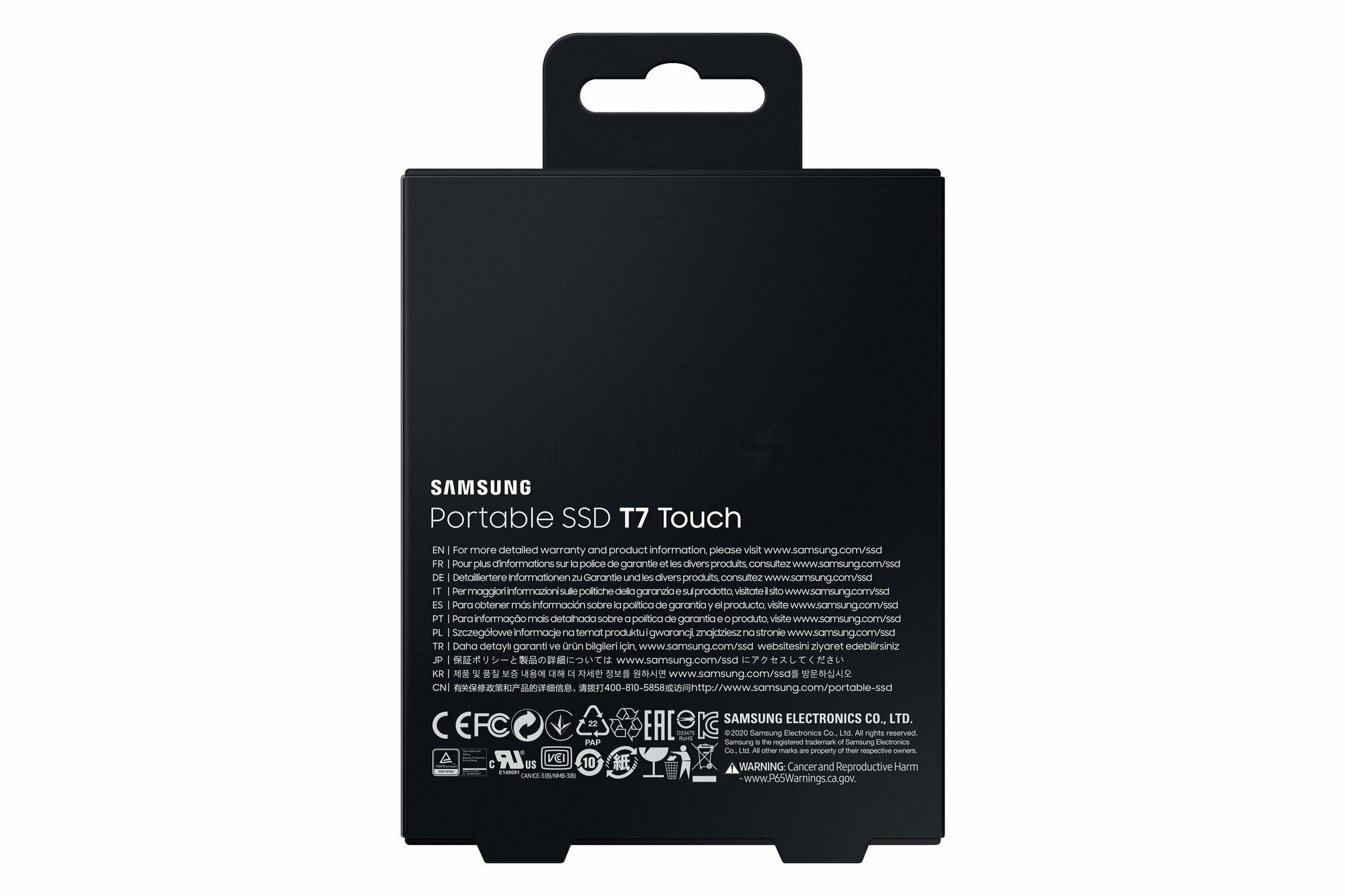 SSD накопитель SAMSUNG T7 Touch 2Тб, 1.8", USB Type-C - фото №17