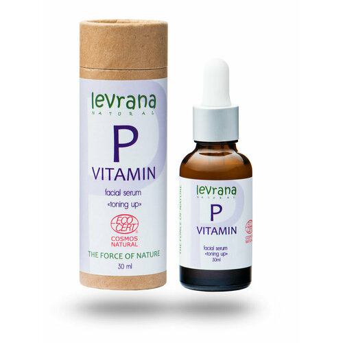 Levrana, Сыворотка для лица Витамин P, 30мл сыворотка для лица levrana витамин p 30 мл