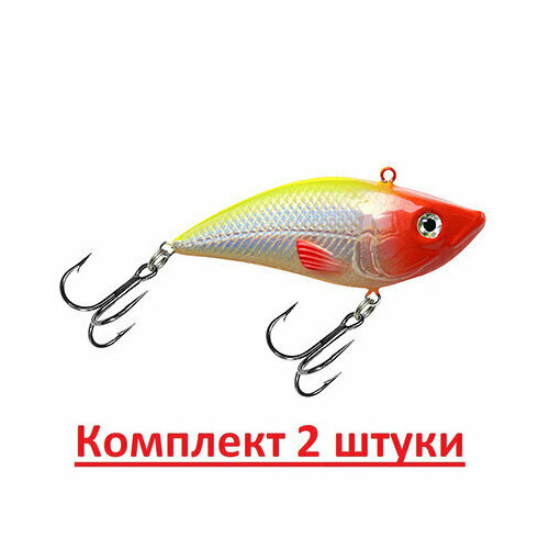 фото Воблер aqua ratlin 52mm, вес - 8,0g, цвет 014 (клоун), 2 штуки